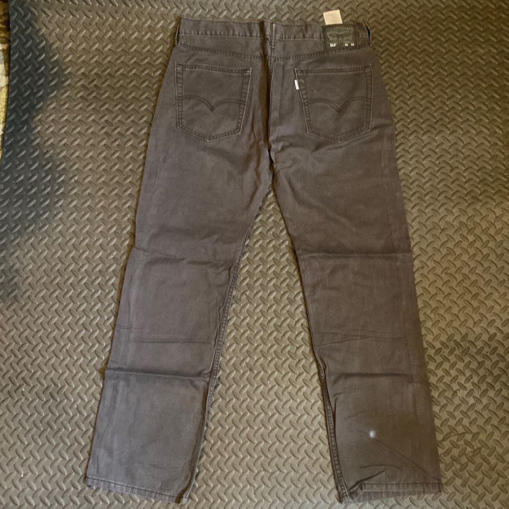 Levi 514 dark blue pants 36x32